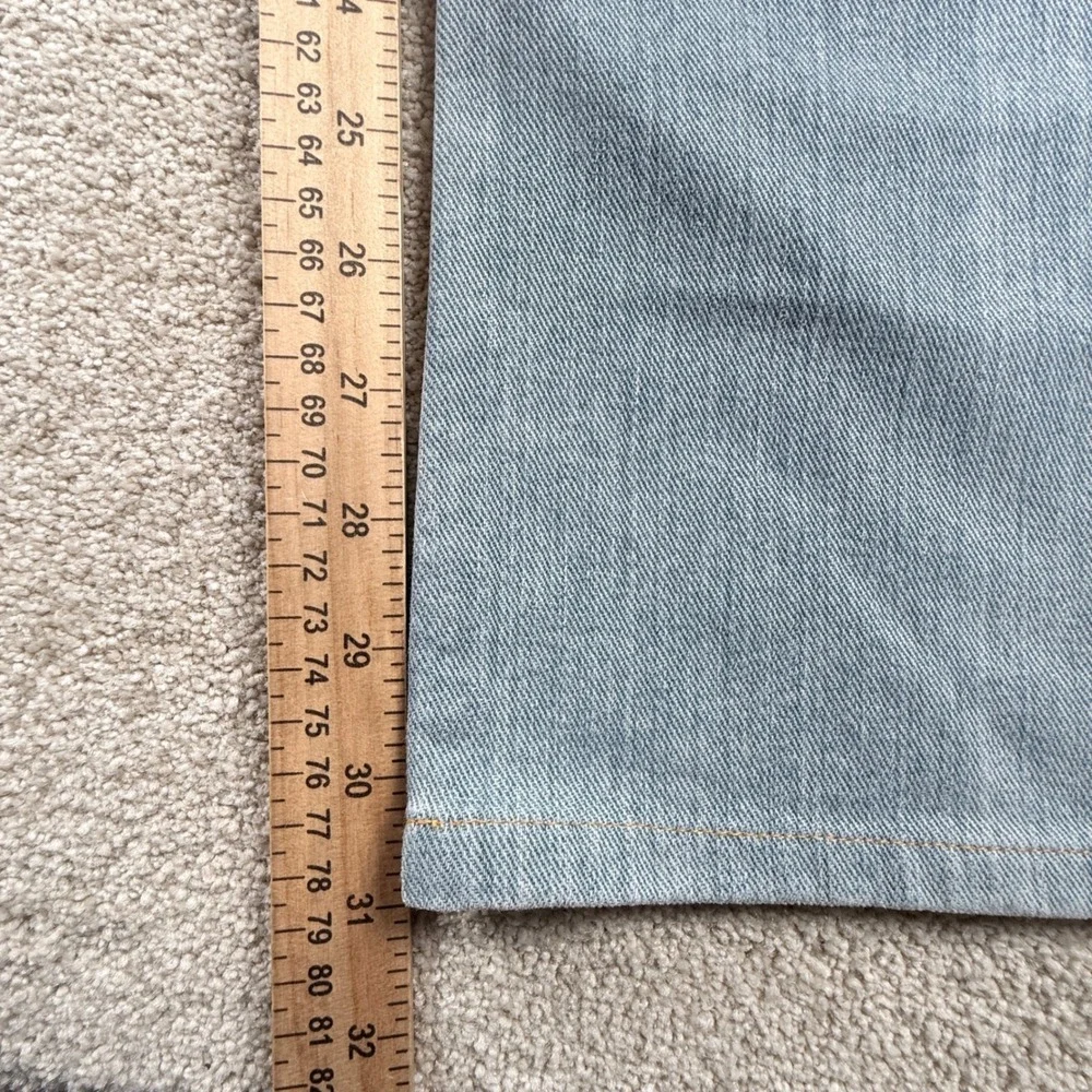 Levi's 567 Loose Boot Cut Jeans Mens 36x31 (tag 36x34) Light Wash Denim Blue Y2K